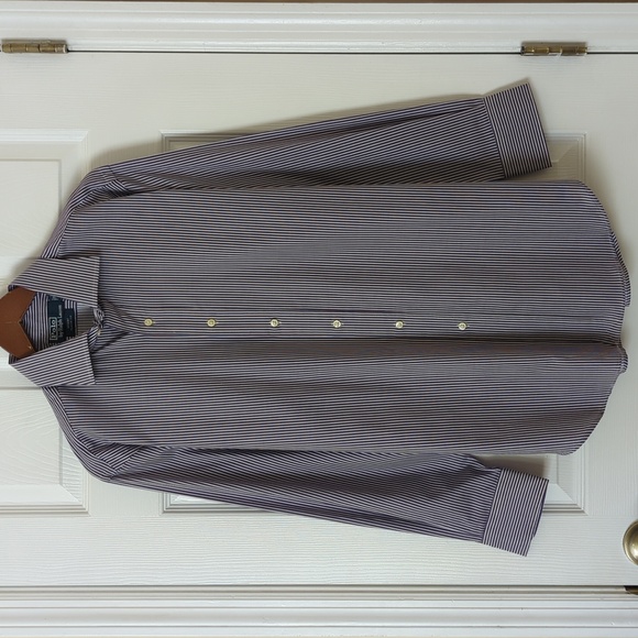 Polo Ralph Lauren Other - Polo Ralph Lauren 90's Vintage Regent Striped Long Sleeve Button Down Shirt L